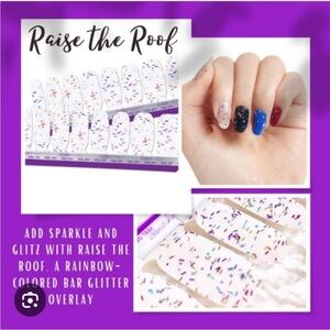 Color Street Raise the Roof Nail Polish Strips. New in package.